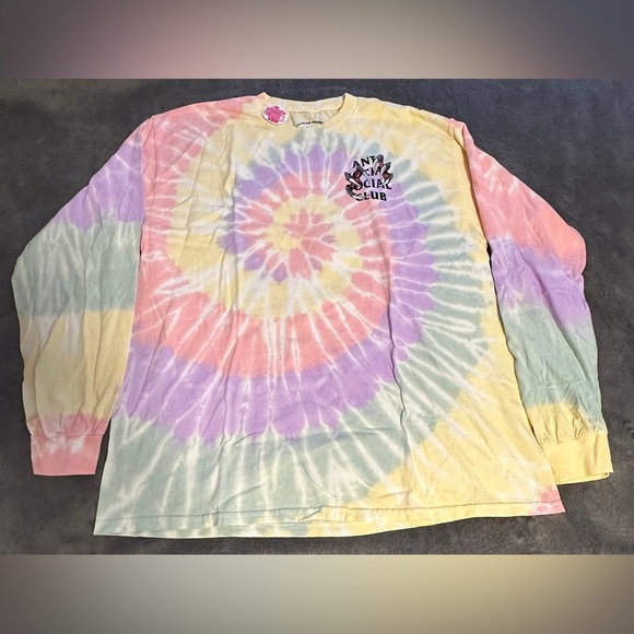 Anti Social Social Club Other - ASSC Tie-Dye Double Dragon Long Sleeve Shirt New